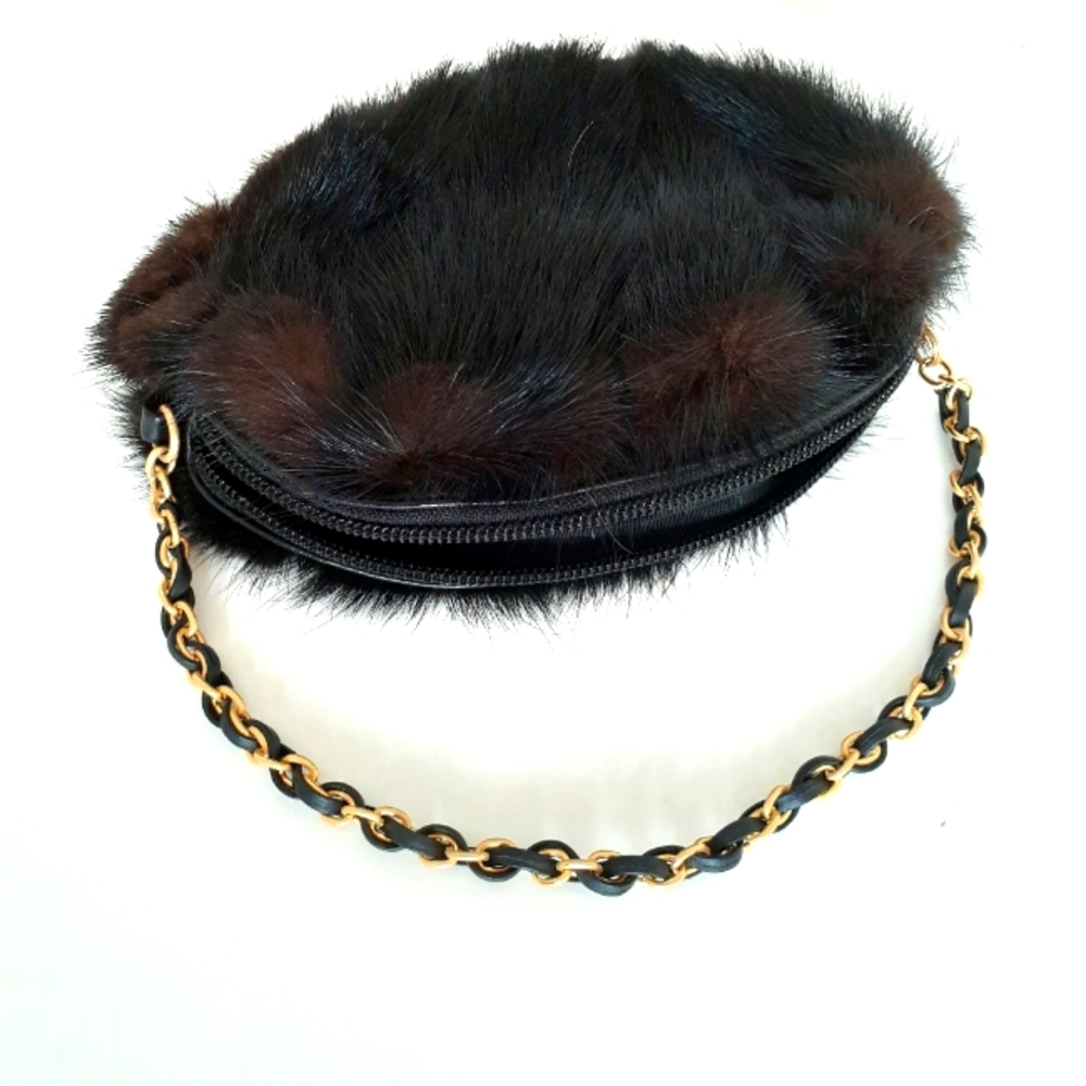 PAOLA BY PDL FIRONZE Fox Fur Mini Bag - Picture 4 of 6